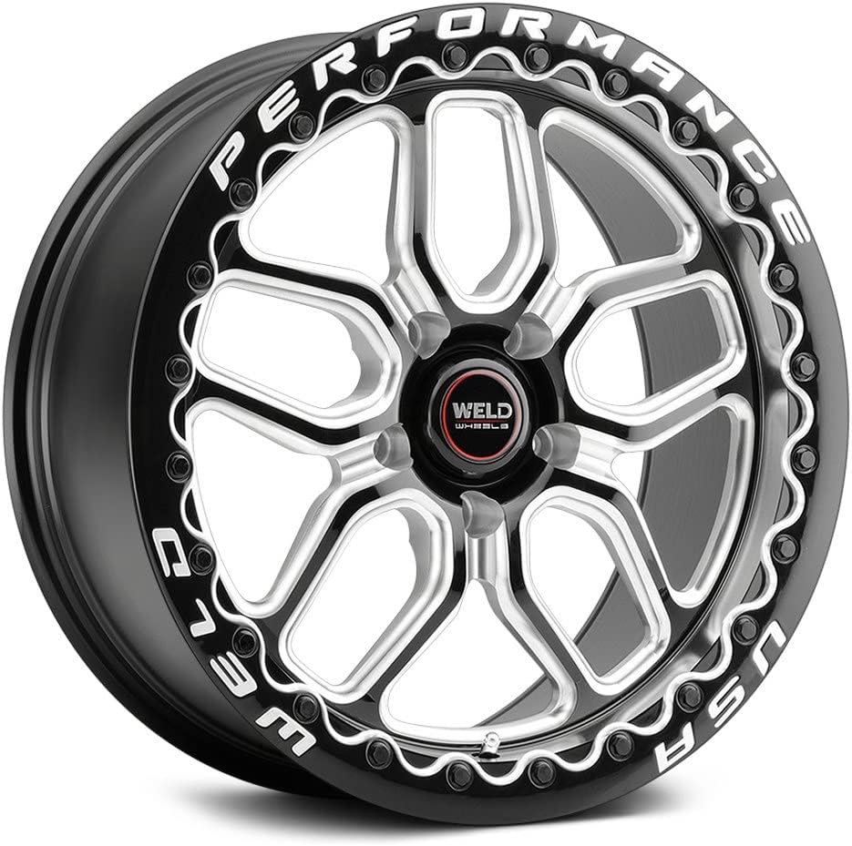 Weld - S907 18X10 Laguna Beadlock 5X112 ET40 BS7.1 Gloss Black MIL Dia 78.1 (S90780045P40)