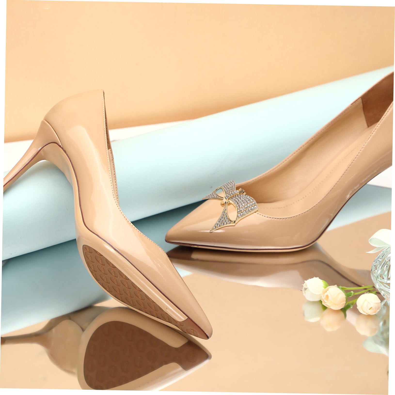 GALPADA fermagli per scarpe da matrimonio ciondoli per scarpe con strass fermaglio per piatto accessori per clip per decorazioni per cerimonie nuziali