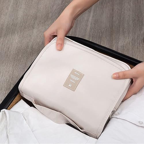 Miniatura 6 de Fxkoolr Neceser de viaje colgante organizador de bolsas de maquillaje bolsa de cosméticos impermeable bolsa de maquillaje de viaje para accesorios