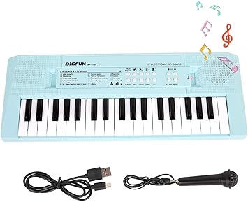 VikriDA Multi-Function Kids Piano Keyboard Educational Toy Organ for Kids Toddlers Children, Assorted Color