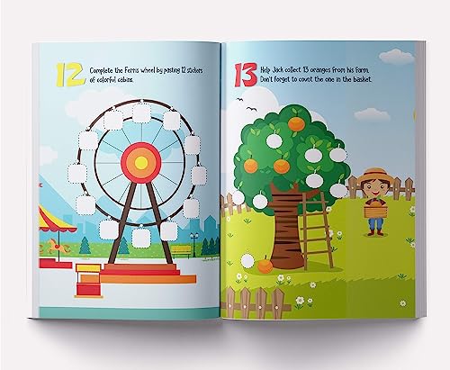 My First Numbers Sticker Book : Exciting Sticker Book With 100 Stickers