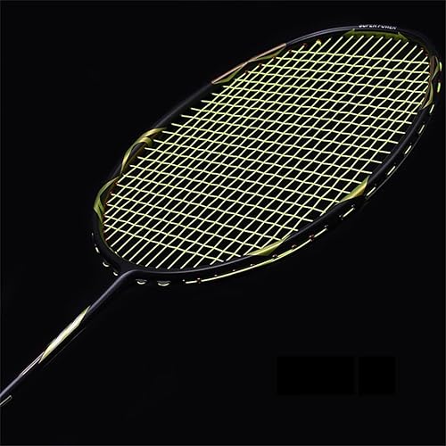 Miniatura 3 de JFGJL Badminton Racket Full Carbon 3U Offensive Adult Power Racket Secondary Reinforcement Racket