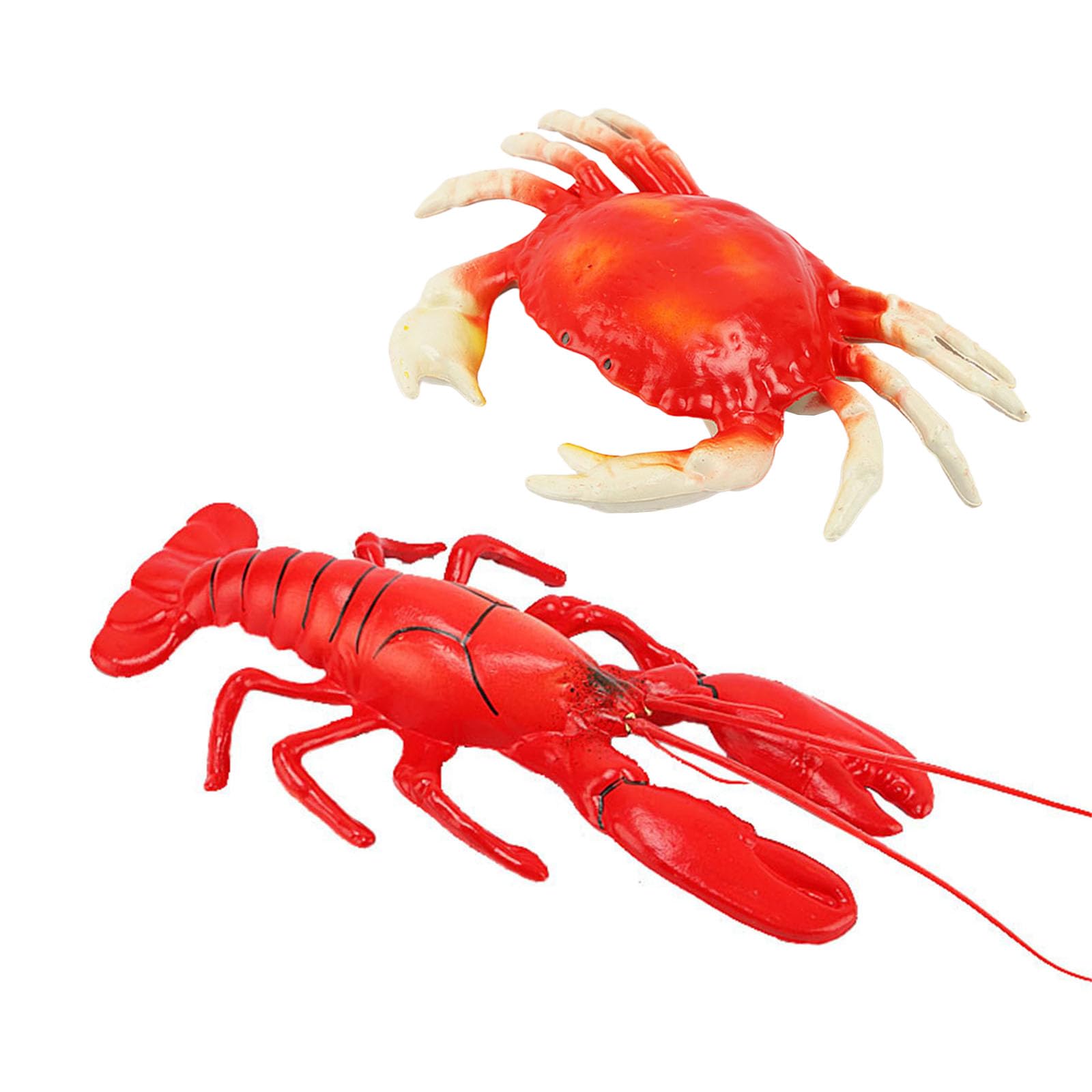 Yhplxyuus Safe and Realistic Lobster Toy Artificial Crawfish Model Great for Photography Theme Party Art Learning Decorations Display