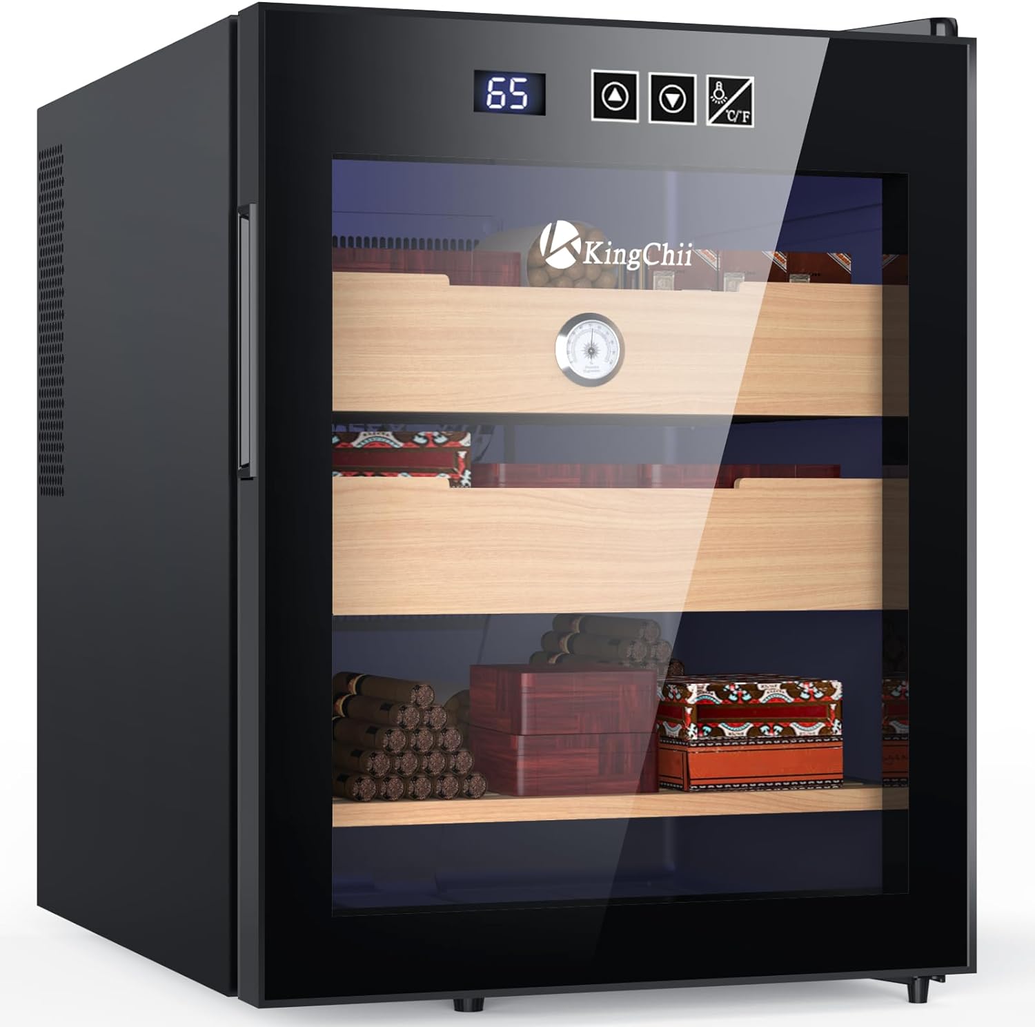 KingChii 48L Electric Cigar Humidors Cooling & Heating