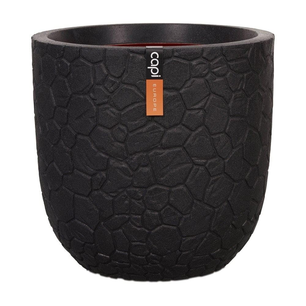Capi Europe - Pot Ball Clay NL - 35x34 - Black - Planter for indoor and outdoor use - Shatterproof - KBLC932 โ image 1