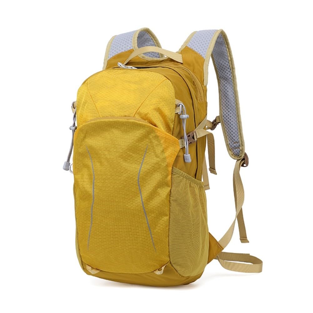 Mochila de senderismo ligera impermeable de 19 L con cubierta