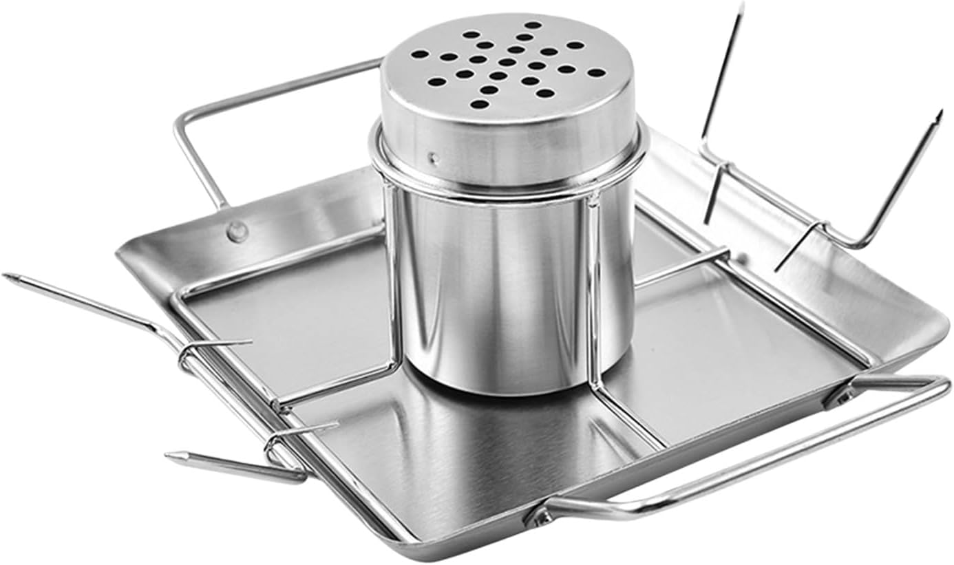 Non-Stick Coated BBQ Grill Rack for Easy and Stable During Outdoor Roasting Outdoor Grills Cook Tool