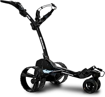 MGI Zip Navigator Electric Golf Cart - 36 Hole Battery - Remote Control - Drink, Umbrella, GPS Phone