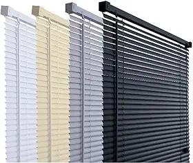 Persiana Horizontal Em Pvc 1,40x1,30m Premier Cortina Para Sala Cozinha Escritório Banheiro (Branco)