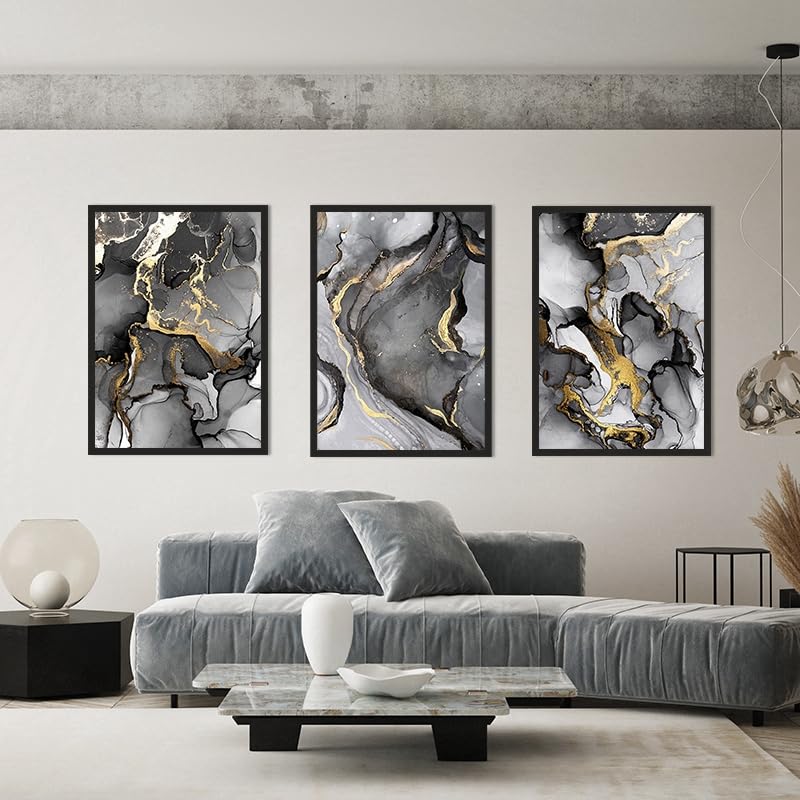 LPFNSF Islamic Decorative Poster, Arabic Calligraphy Marble Background Picture, Decorative Canvas Painting - Image 2