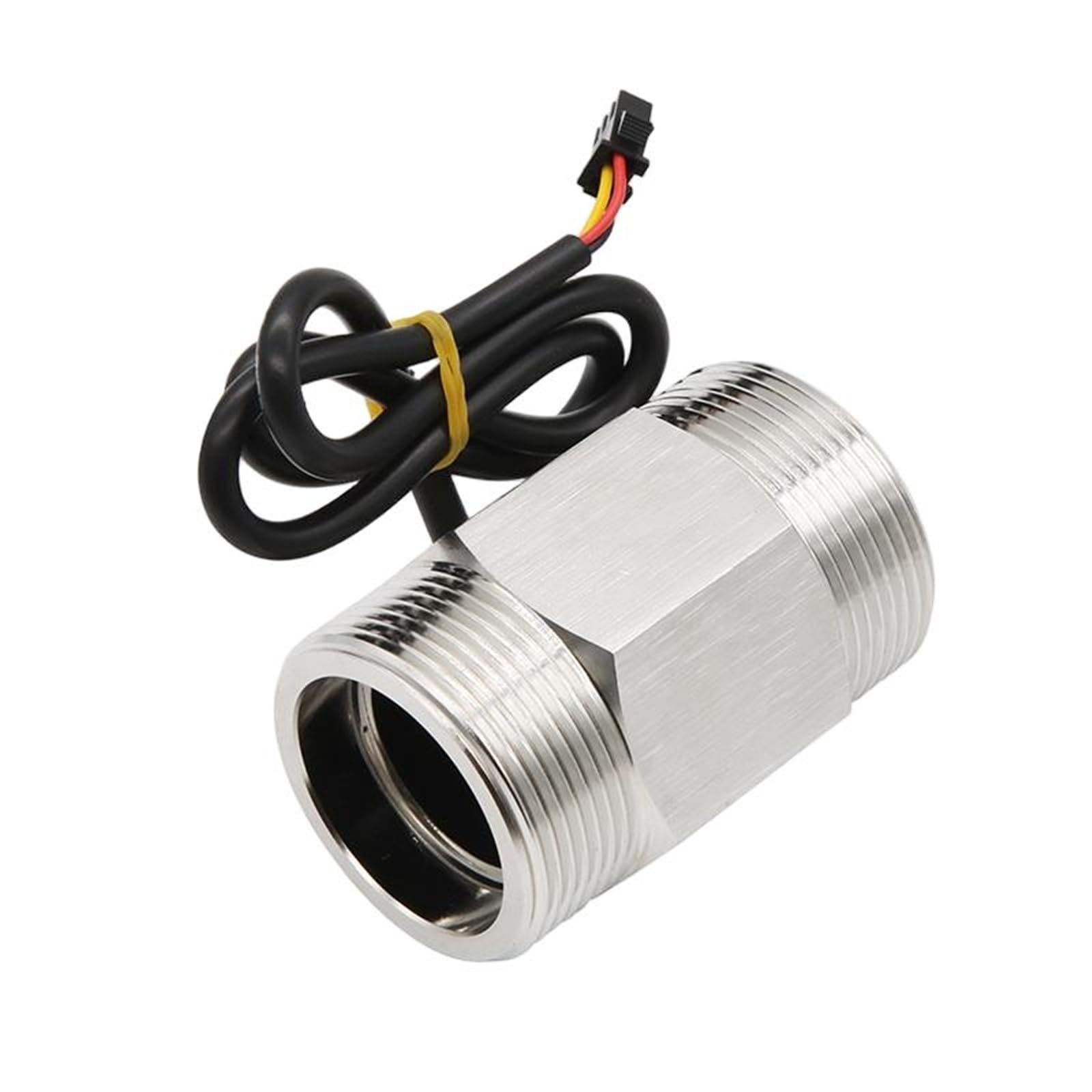 Sensor de flujo agua efecto Hall acero inoxidable, medidor interruptor líquido DN40/DN50 for tuberías gran diámetro Uso Interior y Exterior(DN50 (2-inch pipe))