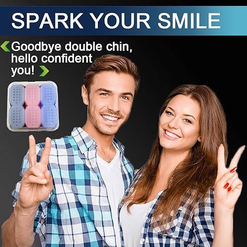 Miniatura 5 de Ejercitador de mandíbula para hombres y mujeres  6 piezas potente entrenador de mandíbula  3 niveles de resistencia  Eliminador de doble mentón