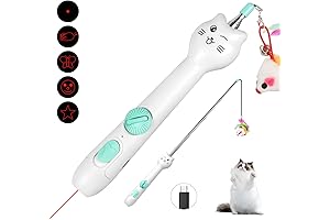 Interactive Cat Toy with Built-In Laser Pointer