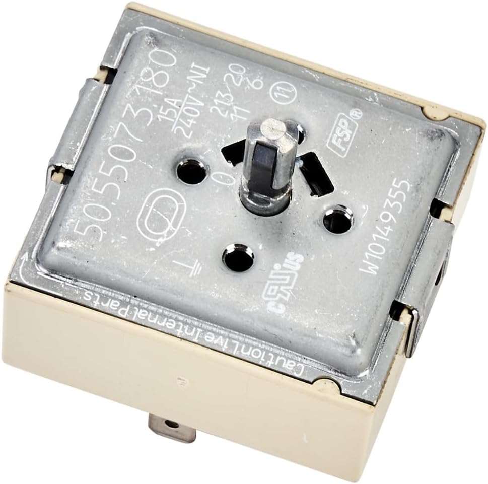 Whirlpool WPW10149355 OEM Electric Range Surface Burner Control Switch