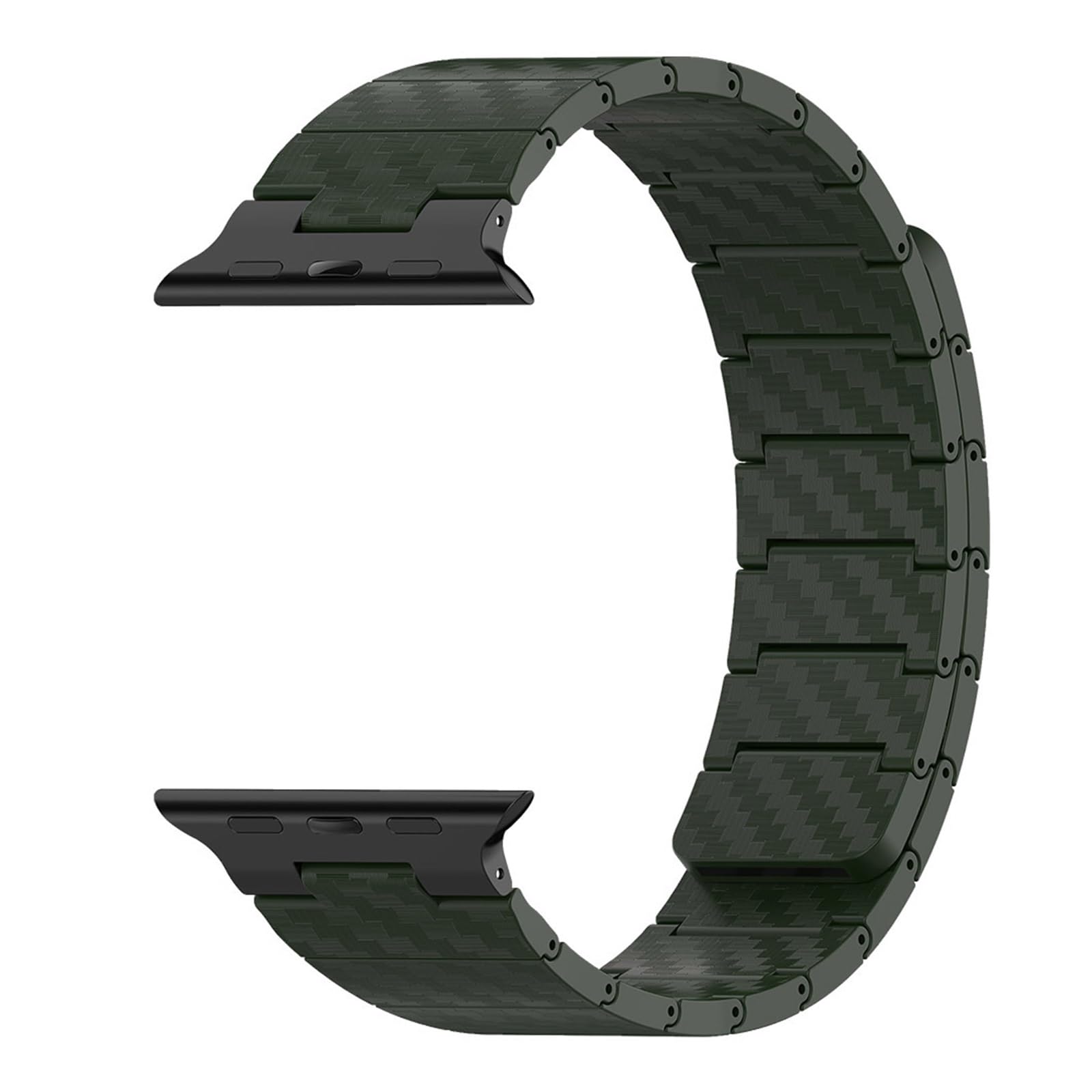 Bracelet magnétique en fibre de carbone pour Apple Watch Ultra 49mm Band S10 46mm 45/42/44mm 38/40/41mm Bracelet homme pour IWatch Series 10 9 8 7 6 5 Se 4 bracelets de montre