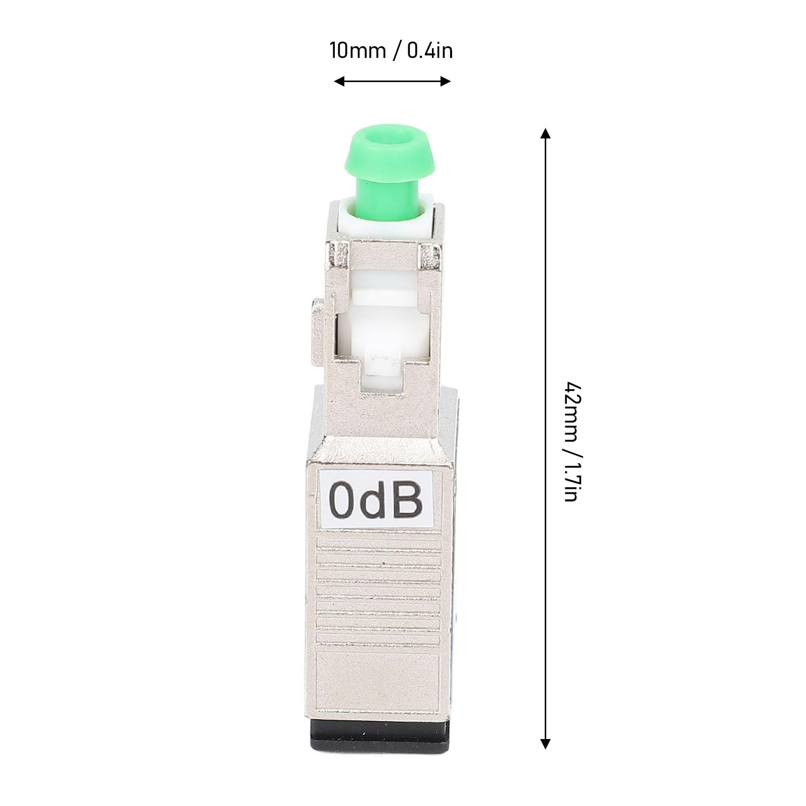banapoy Glasfaser-Adapter, 33 Stück, SCStecker auf SC-UPC-Buchse, Glasfaser-Koppler, SC-auf-SC-Faser-Koppler, Singlemode-Hybrid-Optik-Stecker-Adapter für CATV-System