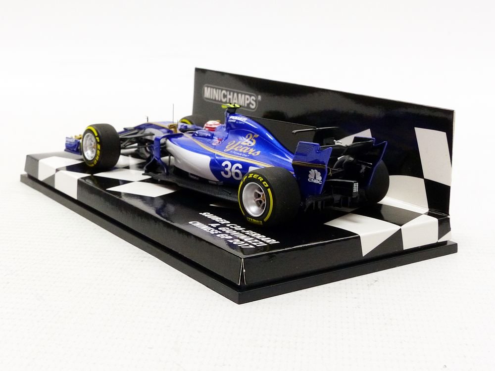 【希少品】 MINICHAMPS 1/43 F1 2017 SAUBER C36 Sauber C36 GP China No. 36 Antonio Giovinazzi 2017