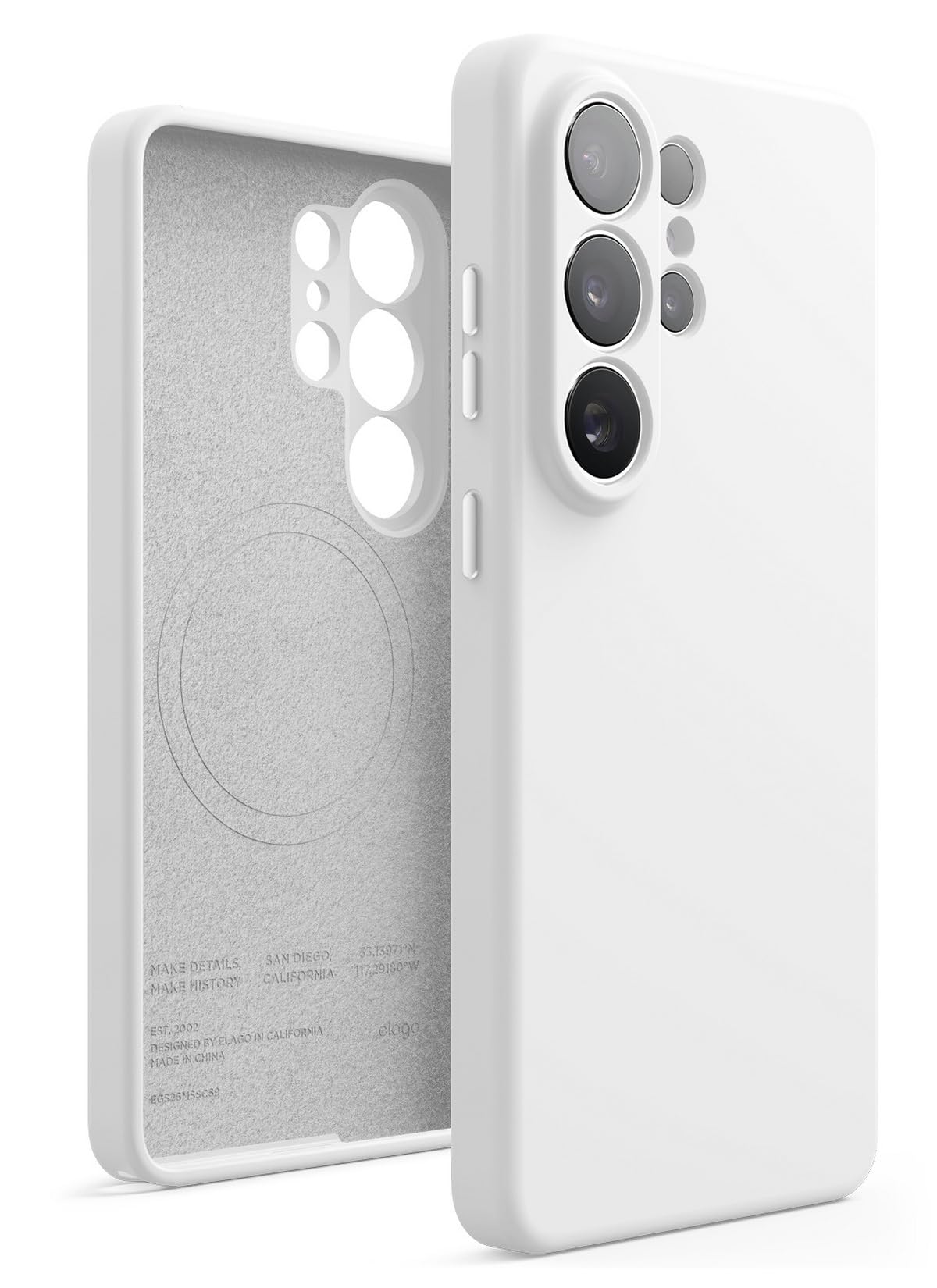 Amazon.co.jp: 【elago】 Galaxy S26 Ultra 対応 ケース マグネット