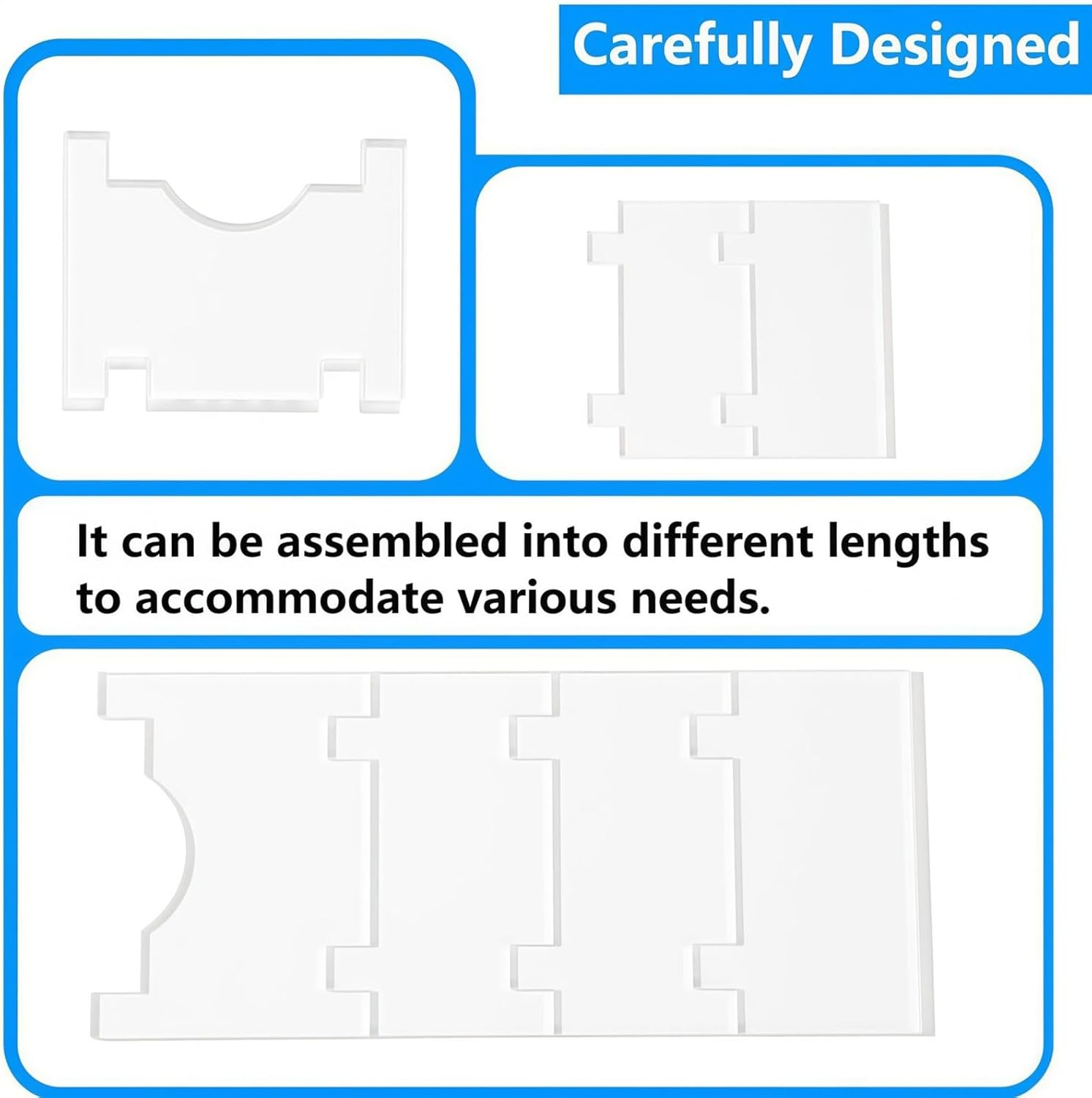 Furniture Wall Protectors - Damage Prevention - Acrylic Wall Spacer for Furniture,for Recliner Table Hardwood Floor Tile Floor Renters Homeowners Apartment Dwellers