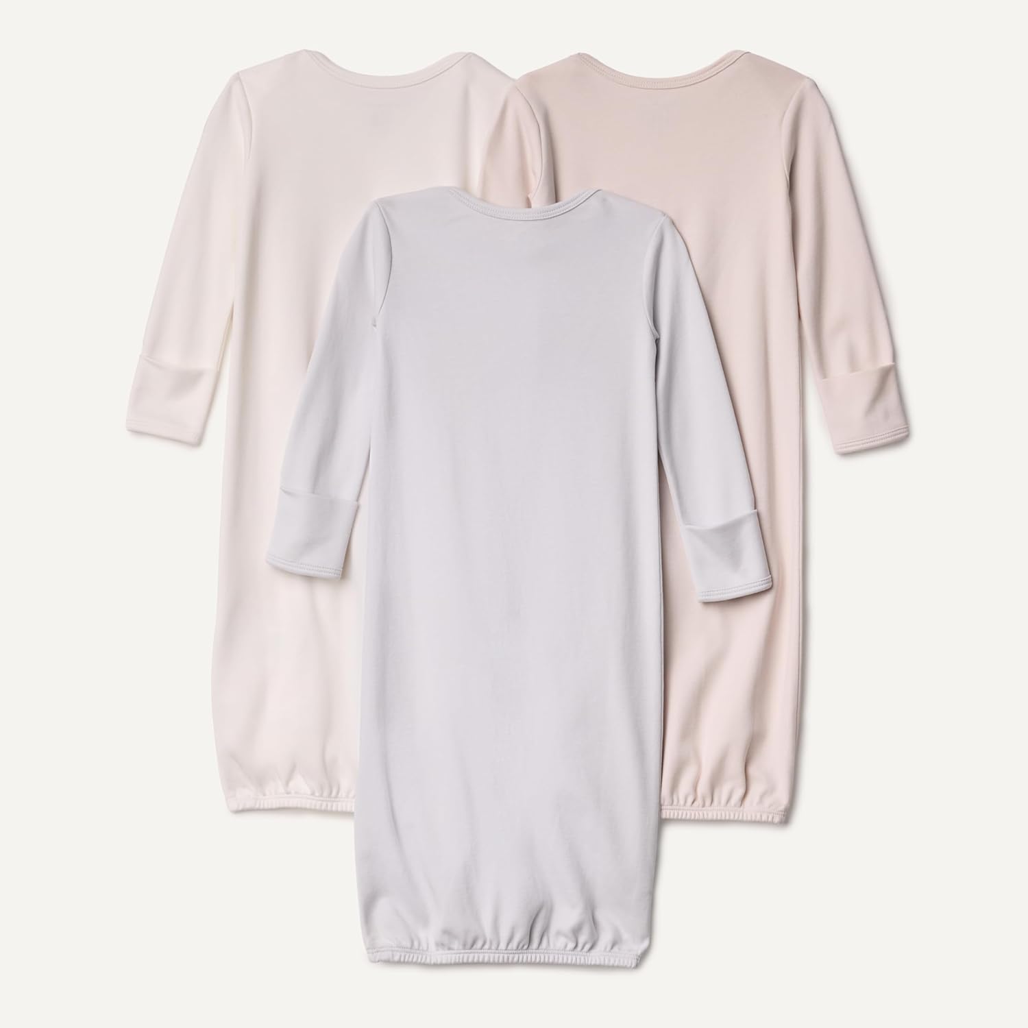 Amazon Essentials Unisex Babies' Long Sleeve Sleeper Cotton Gown - Image 3