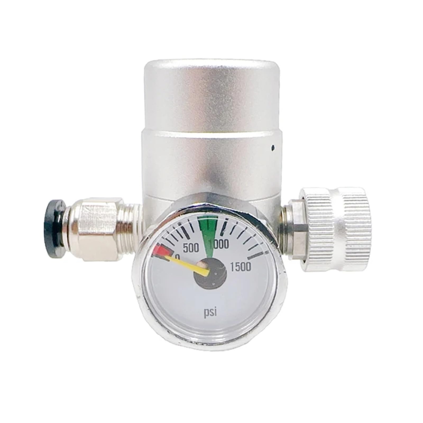 XQZWYFCBJB Pressure Stabilizer for Whipped Cream Maker with 1500psi Pressure Gauge Whipping Device Stainless Steel Whipped Dispenser