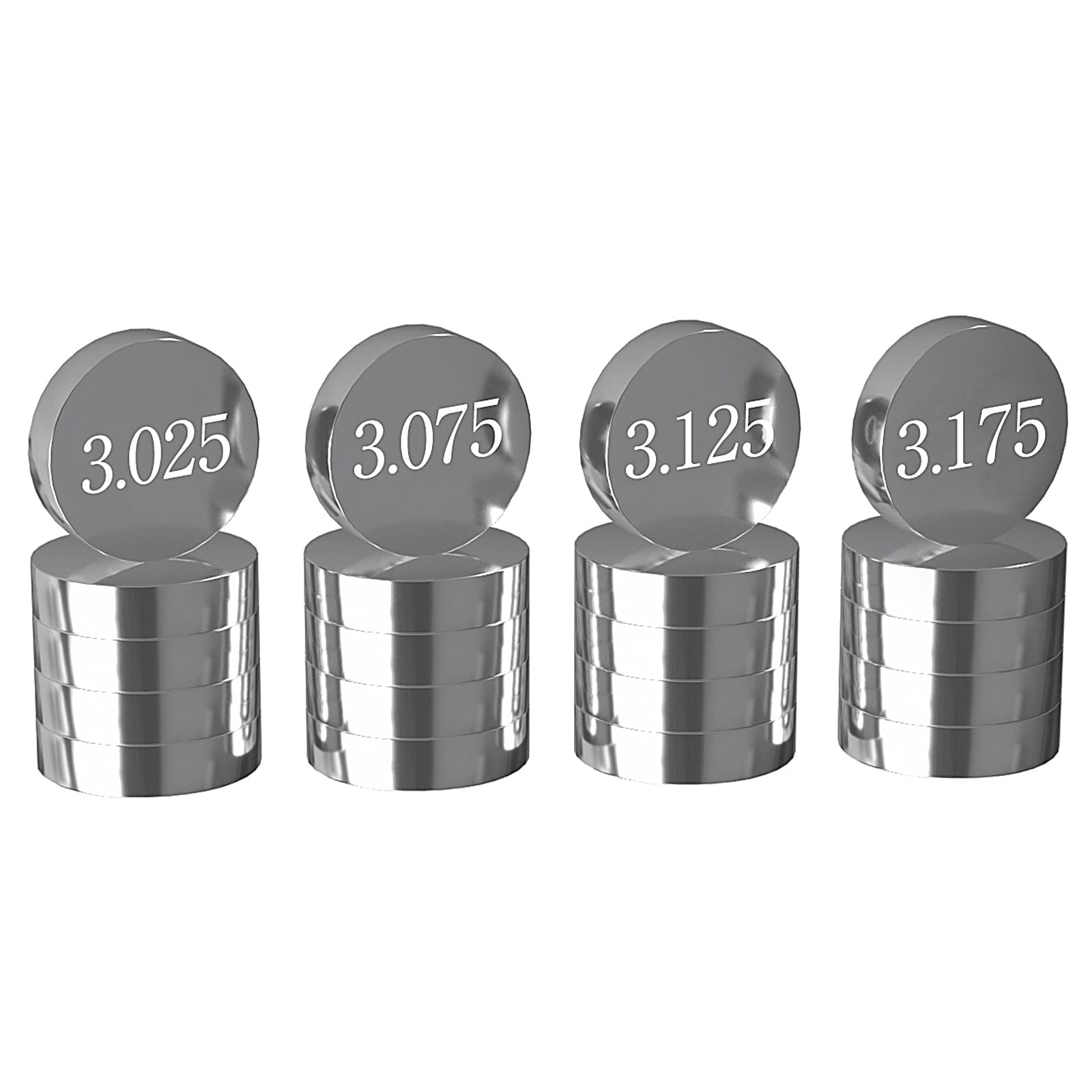 Road Passion 9.48mm Ventil Shim Ventileinstellplättchen Kit 46 pcs für Kawasaki GPZ1100/ABS 1995-1996 KFX400 2003-2006 KFX450R 2008-2011 KLX400R 2003 KLX450R 2008-2009 KX450F 2006-2012