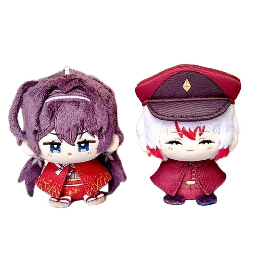 Zhongkaihua BSD Izumi Kyouka Plüschfiguren, sitzend, weich, gefüllt, BSD-Merch-Anhänger, Tasche, Rucksack, Anlässe, Dekorationen, 12 cm
