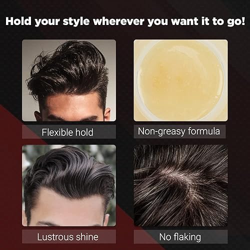 Miniatura 4 de Three Flowers Brilliantine Pomade Sólido 3.25 oz