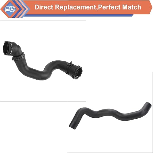 Miniatura 6 de Juego de 6 mangueras de refrigerante y calentador de radiador de motor con tubo y entrada PCV compatible con Chevy Vehicle 2011-2016 Cruze 1.4L,