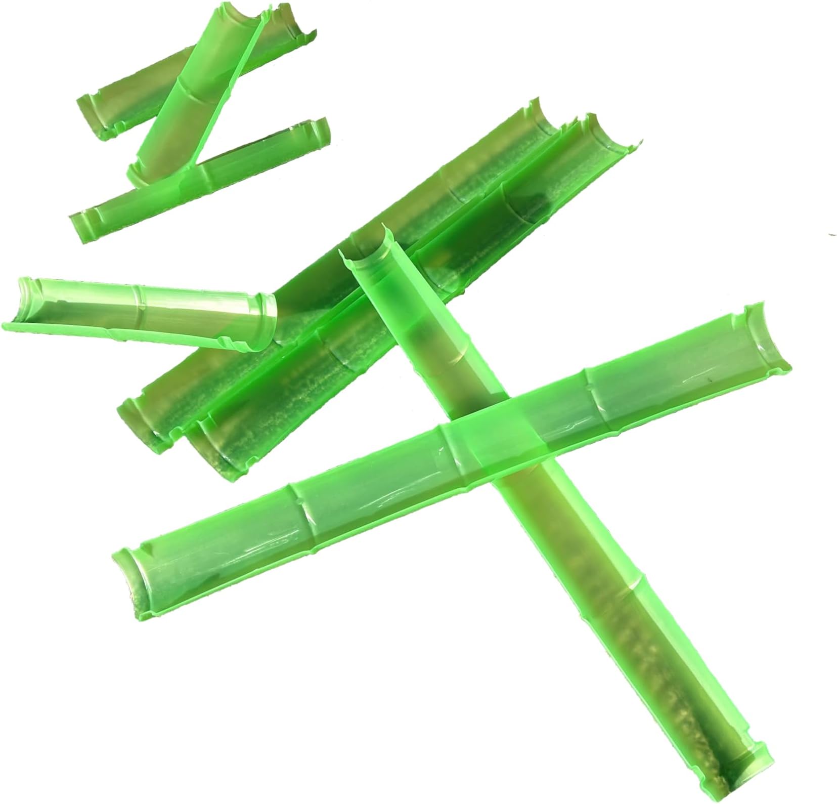 Plastic channels (half pipe) | Water chutes! | Plastic water channeling | Gutters | Pack of 8 | 4x1mtr & 4x0.5mtr