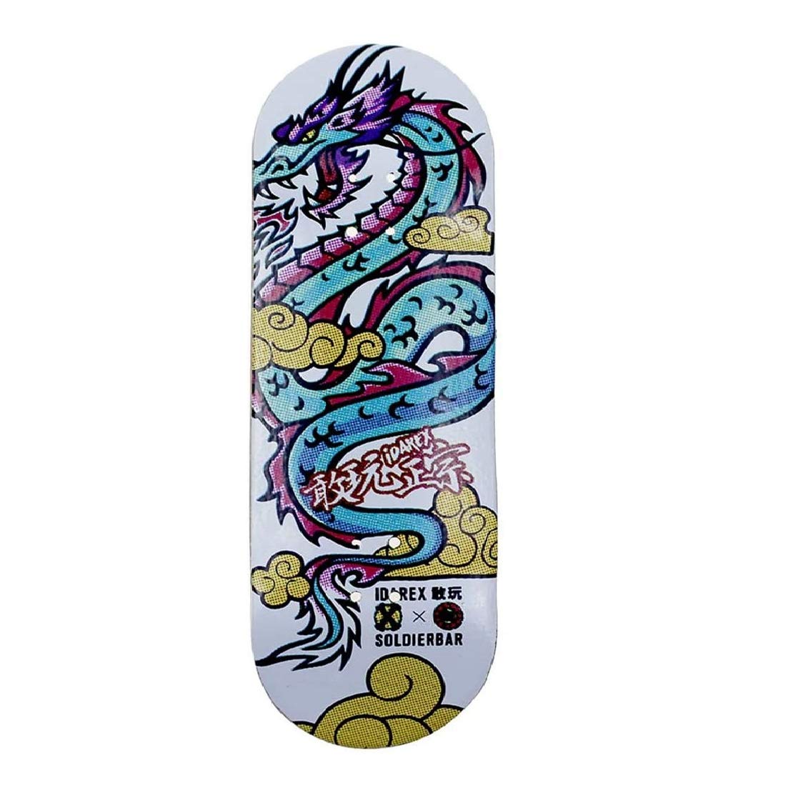 Buy SOLDIER BAR Soldierbar 9.0 Fingerboards Deck (Lucky Loong) 100 x