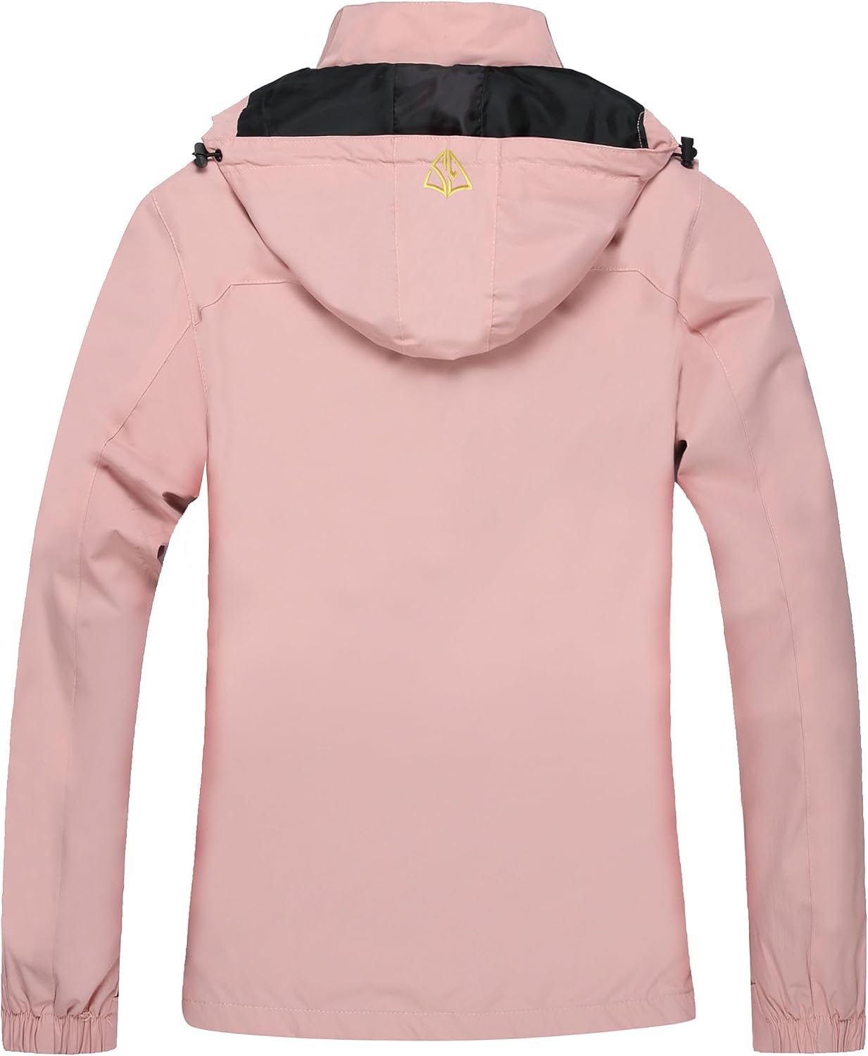 GIISAM Women's Waterproof Rain Jacket,Lightweight Windproof Full Zip Women's Packable Fall Raincoat Windbreaker with Hood - Image 5