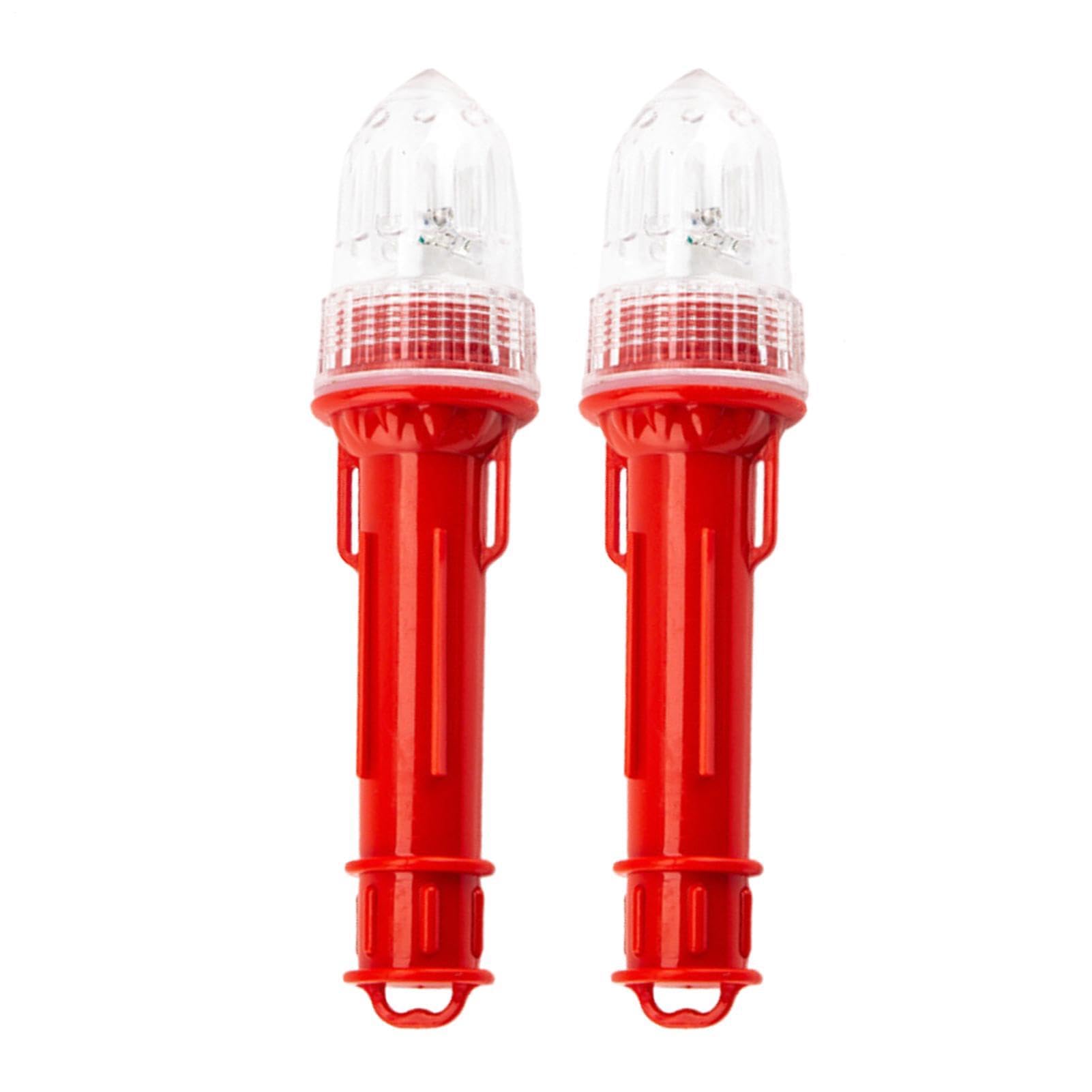Set Di Razzi Di Segnalazione Marittima A LED Da 2-19 Cm Di Luce Di Emergenza Marina | Impermeabile E Antiurto - Segnale Di Emergenza Galleggiante Leggero Da 110 G Per Barca Kayak Rafting Pali