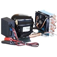 BD35HC DC Compressor Condensing Unit Micro Cooling Unit Air-Cooled Cooling Unit Multiple Protection Without Thermostat