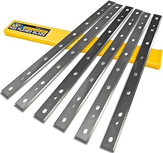 DW734 Planer Blades Knives for DeWalt DW734 7342 Thickness Planers with 12.5 inch HSS Replacement Heat Treated Double edge...