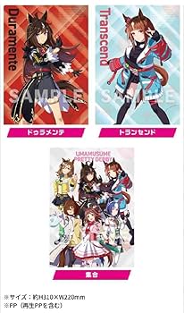ウマ娘　帯広　クリアファイルとポストカード ウマ娘 帯広 クリアファイルとポストカード ウマ娘 帯広 クリア
