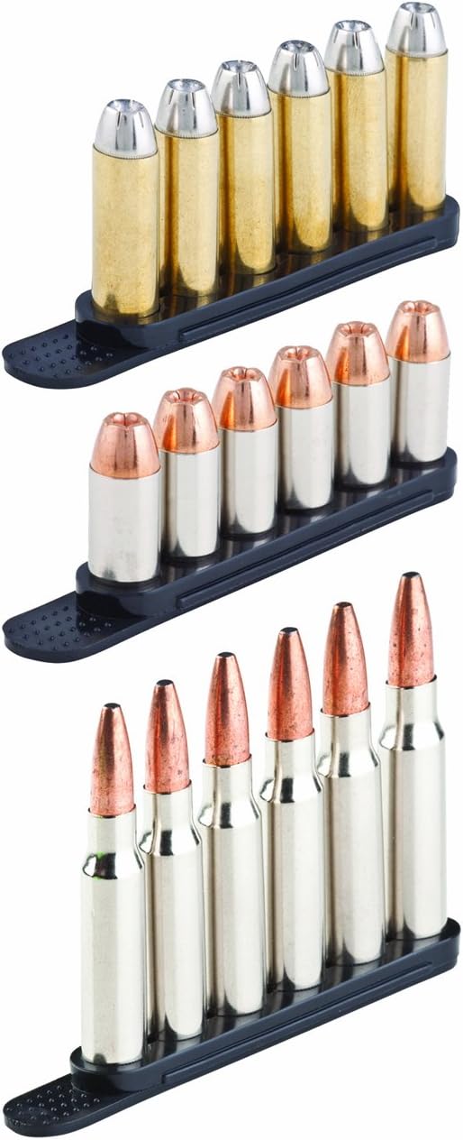 TUFF Products QuickStrips Reloading Strips for Revolvers Size 1017 Black Fits .22Mag