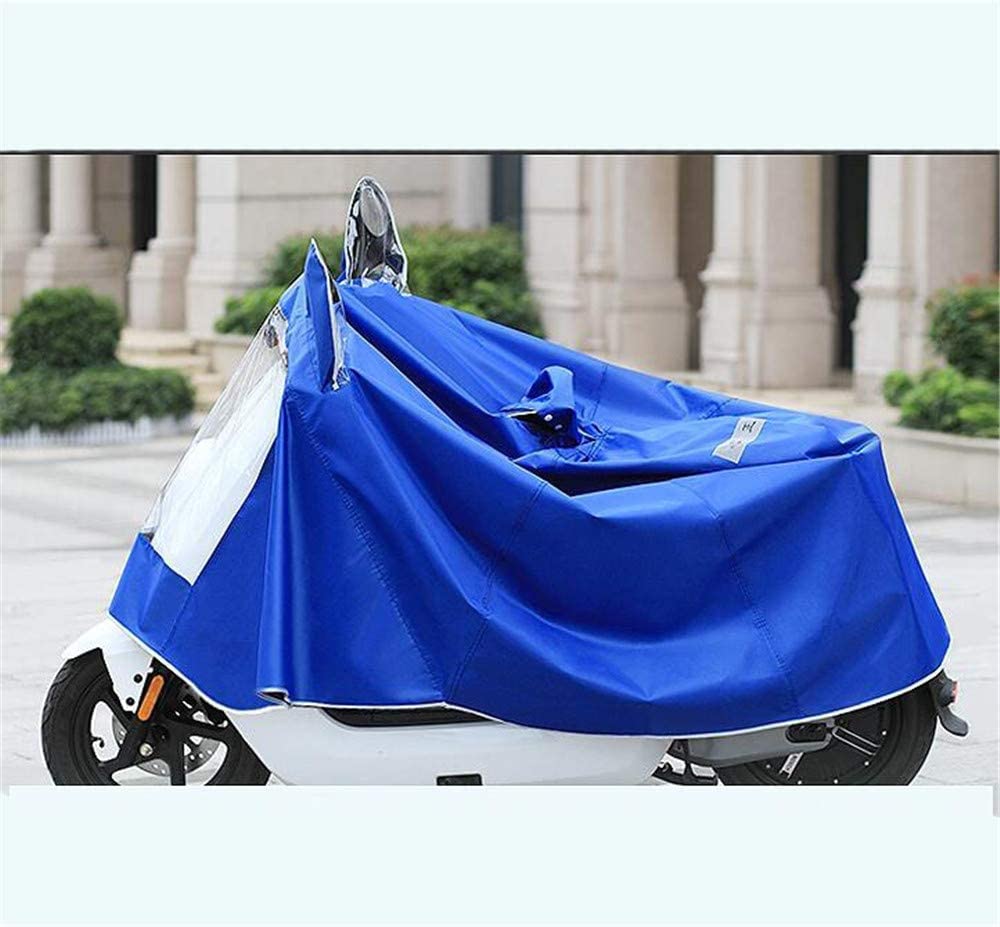 Poncho Antipioggia Impermeabile, Impermeabile per Bici elettrica, Mantellina Antipioggia per Bicicletta Mantella Impermeabile per Ciclismo Poncho Antipioggia con Cappuccio Copertura per SCO