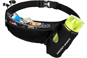Premium Hydration Waist Pack, Your Perfect Walking Companion with Water Bottle Holder