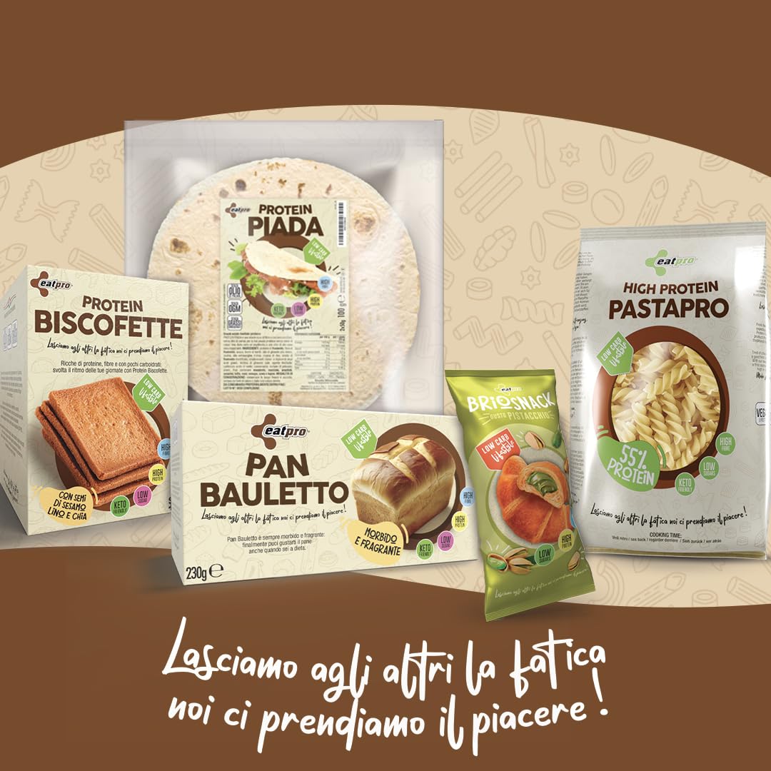 Pizza Proteica Senza Carboidrati EatPro 1 Base Pizza Keto da 180g 12% Carboidrati, 18% Protein Pizza Chetogenica, Low Carb Keto Diet Cibo Proteico, 25% Fibre, Dieta Chetogenica Prodotti