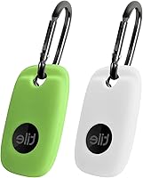 Vista 5 de Geiomoo Funda de silicona para Tile Pro 2022 Tracker, funda suave y flexible resistente a los arañazos con mosquetón