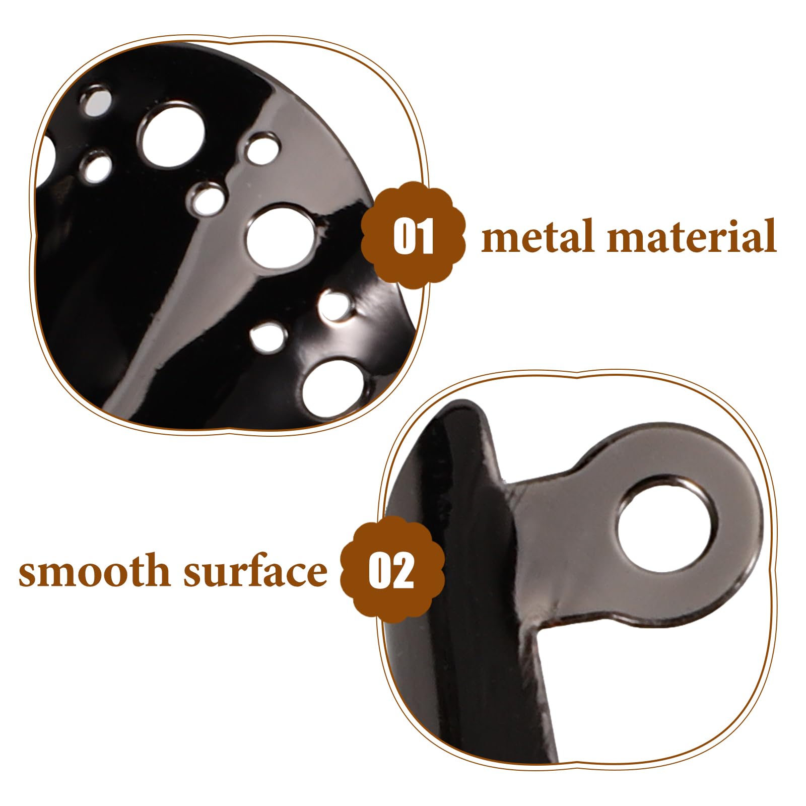 VALICLUD De Punta Para Zapatos De Tacón Alto Metálicos Cubiertas Decorativas Para Puntera De Zapatos Puntiagudos Accesorios Para Mujer Protección Y Estilo Elegante