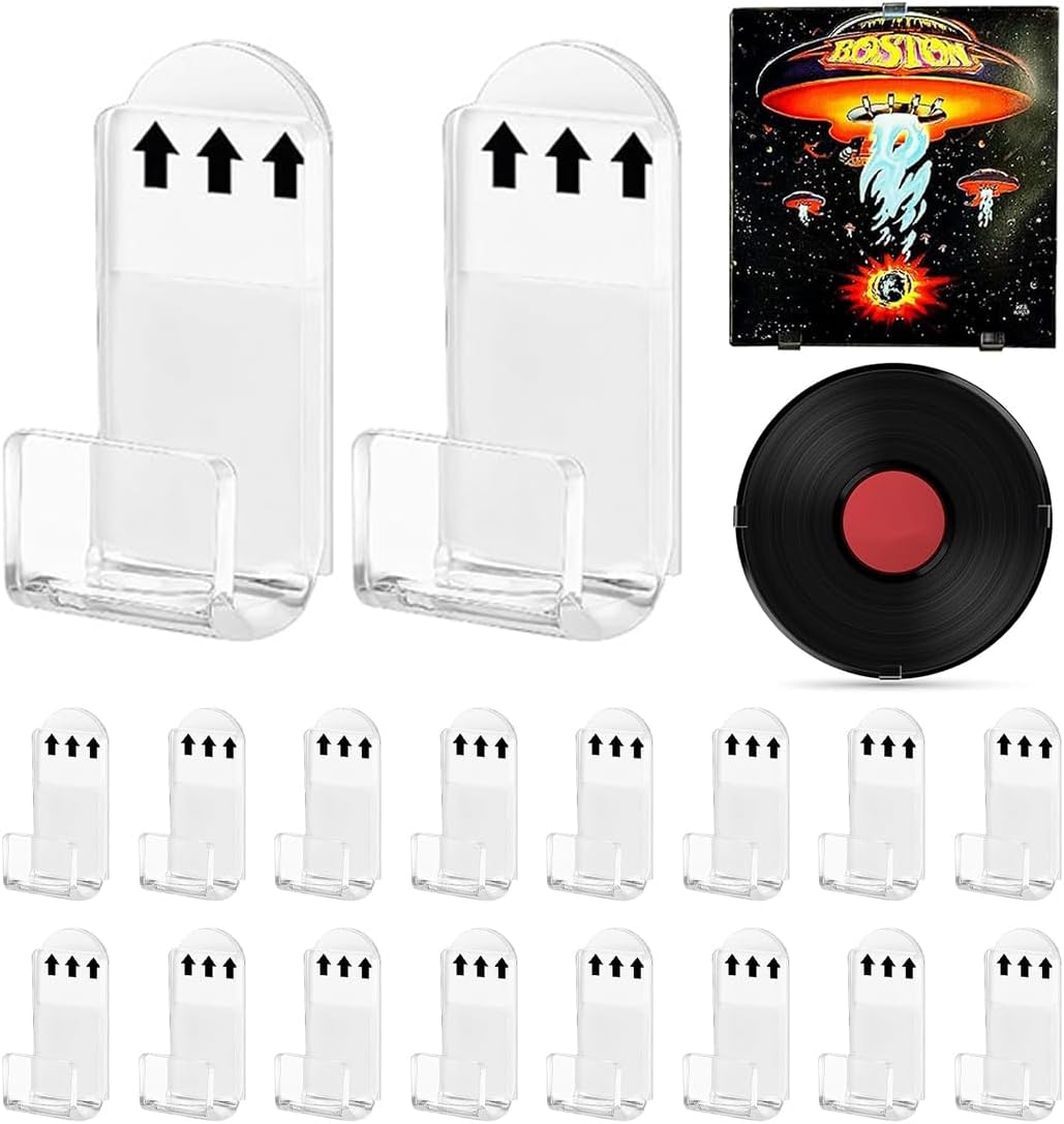 Porta Vinili Decorativo Supporti Da Parete Per Dischi In Vinile - 8