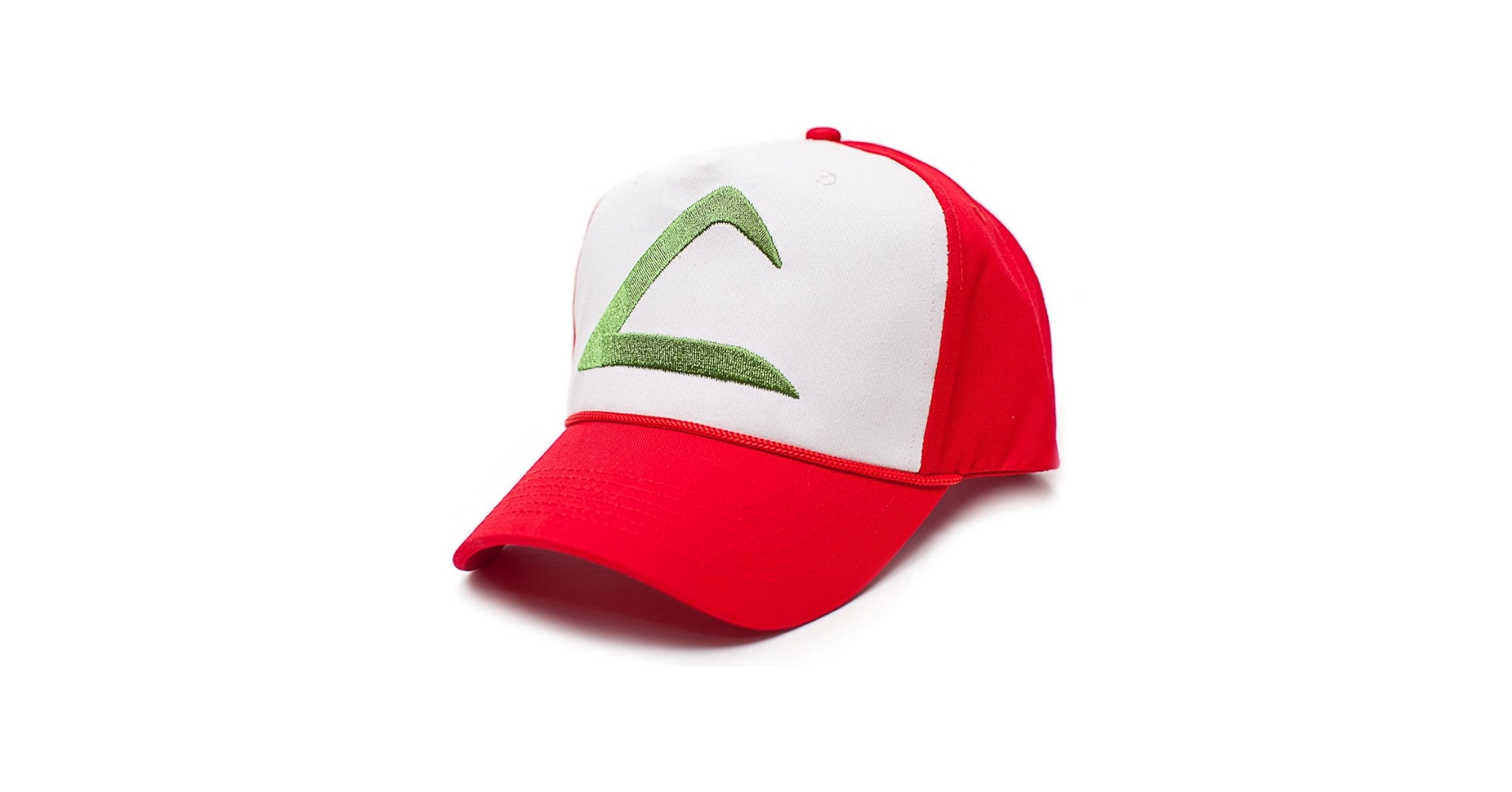 帽子 SHOMKA sheep hat ash generation 47 Ash Ketchum League Expo Embroidered Mesh Cap - White Red