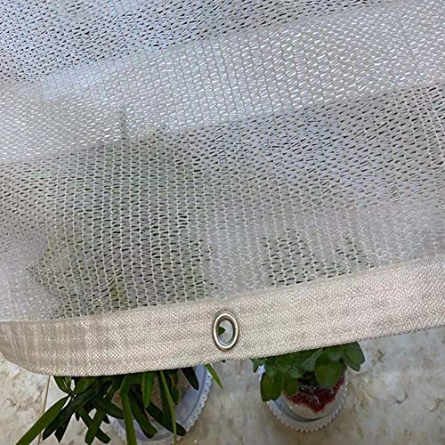 Malla de sombra transpirable para proteger suculentas del sol intenso en terrazas y balcones