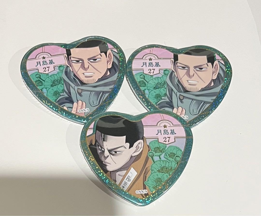 Amazon.co.jp: ゴールデンカムイ ゴールデンカムイ展 愛缶バッジ 月島