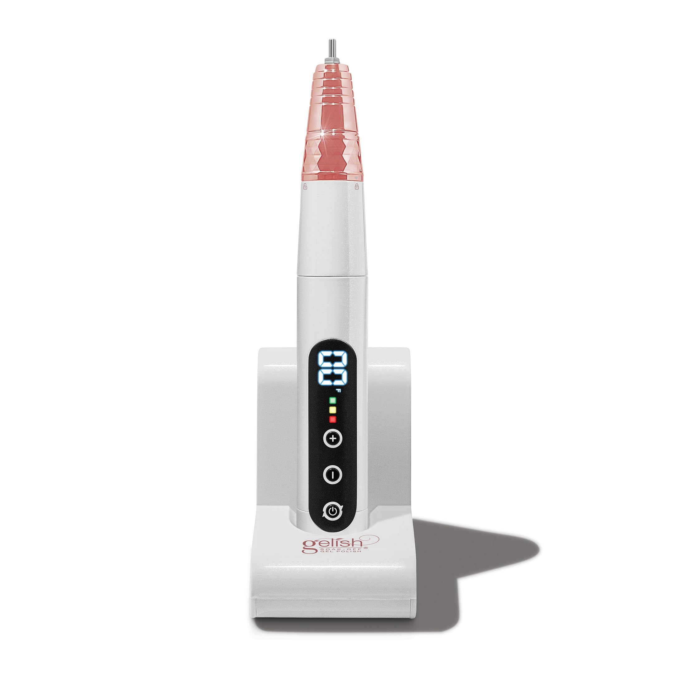 Gelish Go File Wireless Electric Nail File Pearl Rose Gold