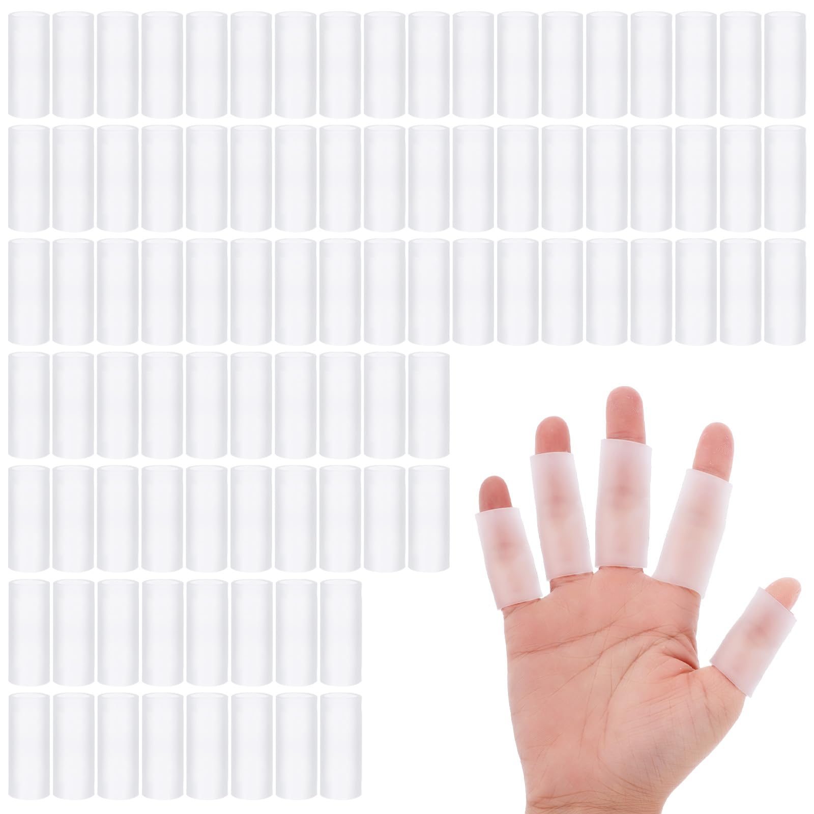 Photo 1 of WY LIGHTING LEVEL Gel Finger Sleeve Protectors, 90 Count