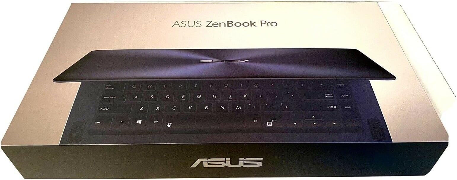 ASUS ZenBook Pro UX550VE-XH71 15.6" Full HD Notebook Computer, Intel Core i7-7700HQ 2.80GHz, 16GB RAM, 512GB SSD, NVIDIA GeForce GTX 1050 Ti 4GB GDDR5, Windows 10 Professional, Matte Black