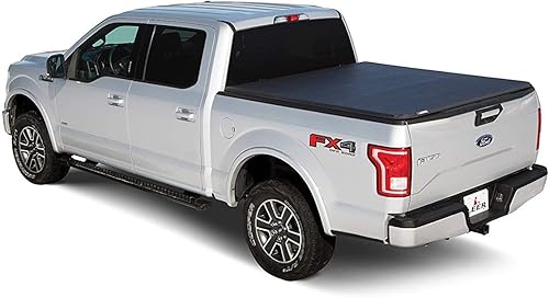 Miniatura 2 de LEER Latitude | Compatible con Toyota Tundra 2007-2021 con caja de 5.6 pies con riel, fácil de instalar, suave de tres pliegues cubierta Tonneau